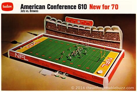 1970 electric football game box|vtg electric football game.